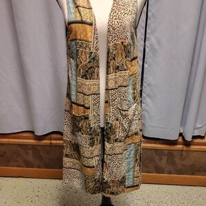 Patchwork Print Women's Tunic